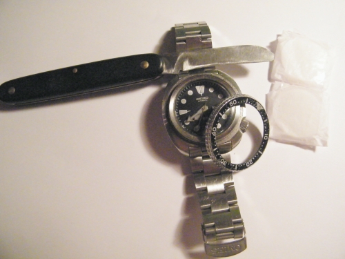 How to fit a domed sapphire crystal (Seiko 6309-7040) | WatchUSeek Watch  Forums